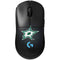NHL Dallas Stars Black Background G Pro Wireless Gaming Mouse Skin