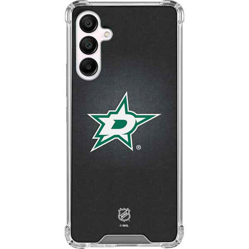 NHL Dallas Stars Black Background Galaxy A16 5G Clear Case
