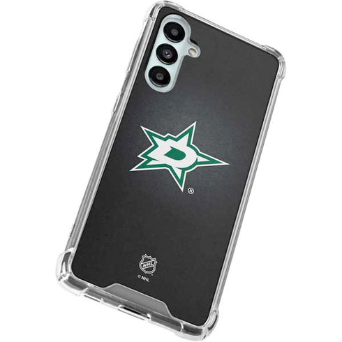 NHL Dallas Stars Black Background Galaxy A16 5G Clear Case