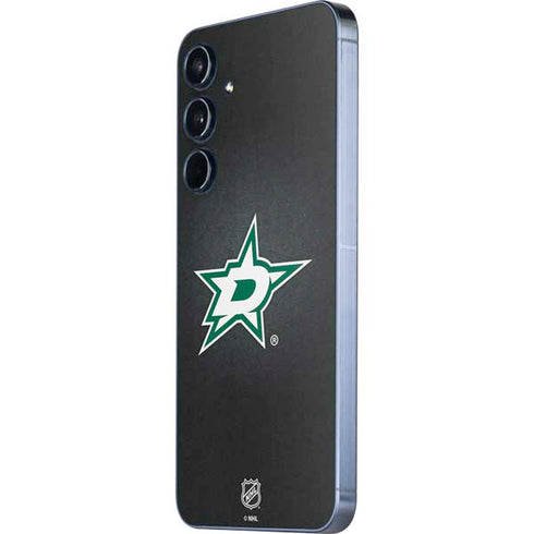 NHL Dallas Stars Black Background Galaxy A35 5G Skin