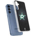 NHL Dallas Stars Black Background Galaxy A55 5G Clear Case