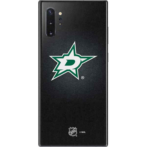 NHL Dallas Stars Black Background Galaxy Note 10 Plus Skin