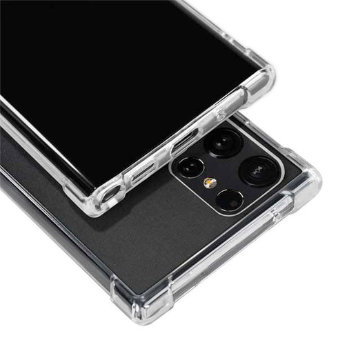 NHL Dallas Stars Black Background Galaxy S22 Ultra Clear Case