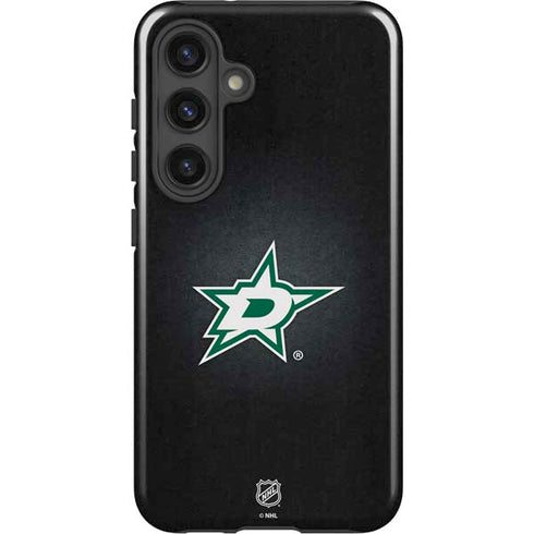 NHL Dallas Stars Black Background Galaxy S25 Impact Case