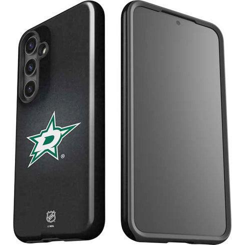 NHL Dallas Stars Black Background Galaxy S25 Impact Case