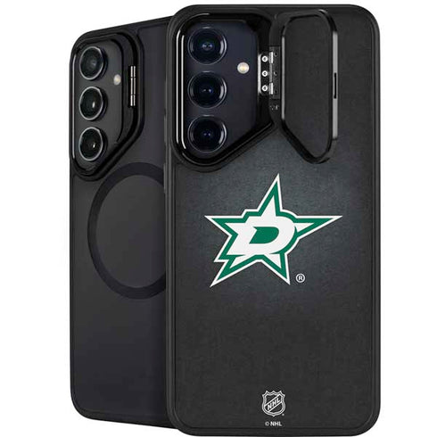 NHL Dallas Stars Black Background Galaxy S24 Kickstand Case
