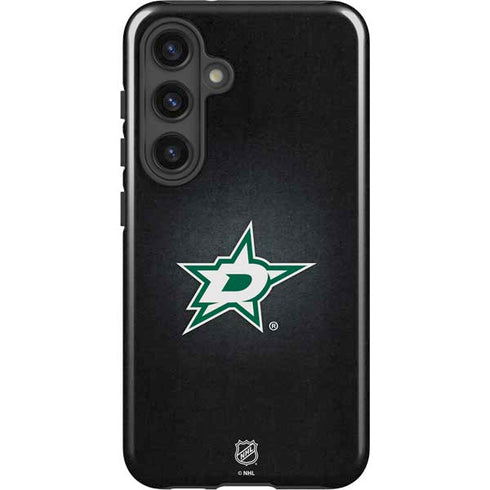 NHL Dallas Stars Black Background Galaxy S25 Plus Impact Case
