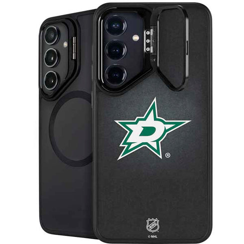 NHL Dallas Stars Black Background Galaxy S25 Plus Kickstand Case