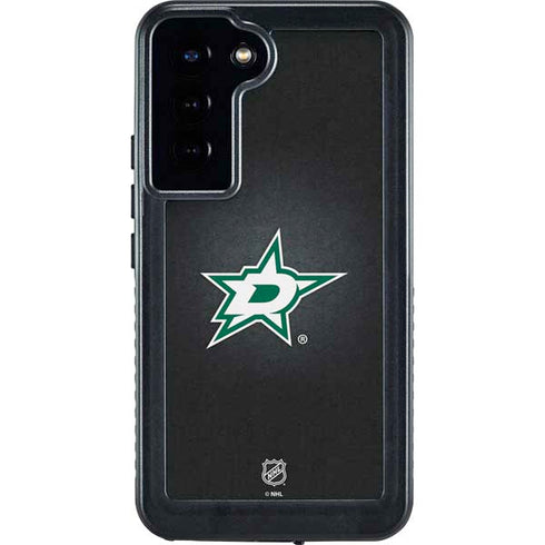 NHL Dallas Stars Black Background Galaxy S24 Plus Waterproof Case