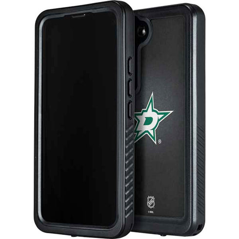 NHL Dallas Stars Black Background Galaxy S24 Plus Waterproof Case