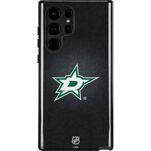 NHL Dallas Stars Black Background Galaxy S25 Ultra Impact Case