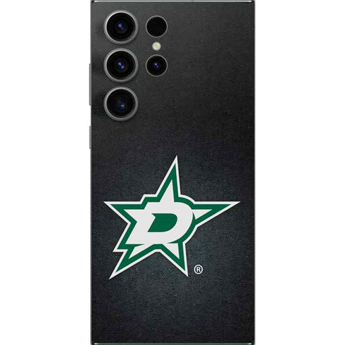 NHL Dallas Stars Black Background Galaxy S25 Ultra Skin