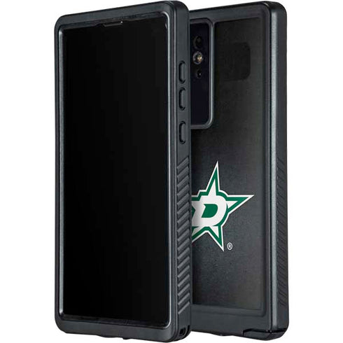 NHL Dallas Stars Black Background Galaxy S24 Ultra Waterproof Case