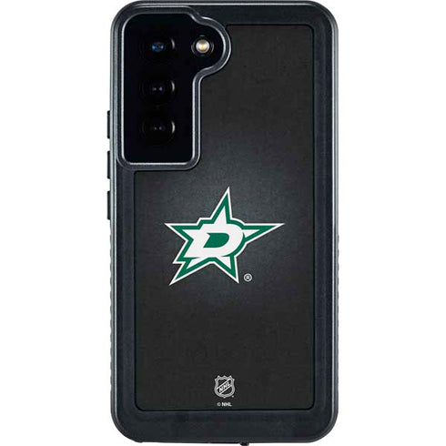 NHL Dallas Stars Black Background Galaxy S24 Waterproof Case