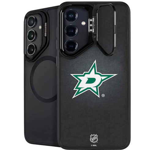 NHL Dallas Stars Black Background Galaxy S26 Plus Kickstand Case