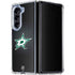 NHL Dallas Stars Black Background Galaxy Z Fold5 5G Clear Case