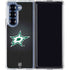 NHL Dallas Stars Black Background Galaxy Z Fold6 Clear Case