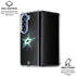 NHL Dallas Stars Black Background Galaxy Z Fold6 Clear Case
