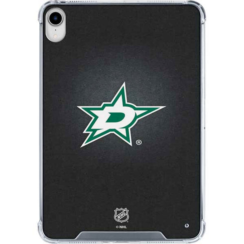 NHL Dallas Stars Black Background iPad 11th Gen (2025) Clear Case