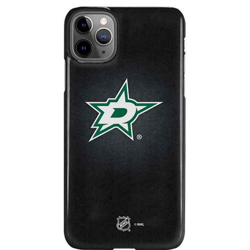 NHL Dallas Stars Black Background iPhone Cases