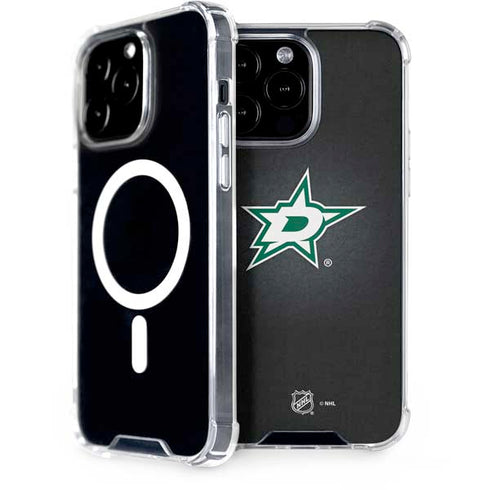 NHL Dallas Stars Black Background iPhone Cases