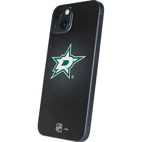 NHL Dallas Stars Black Background iPhone Skins