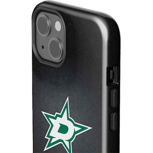 NHL Dallas Stars Black Background iPhone 15 Impact Case