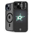 NHL Dallas Stars Black Background iPhone 15 Kickstand Case
