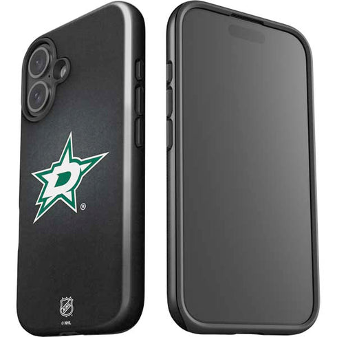NHL Dallas Stars Black Background iPhone 16 Impact Case