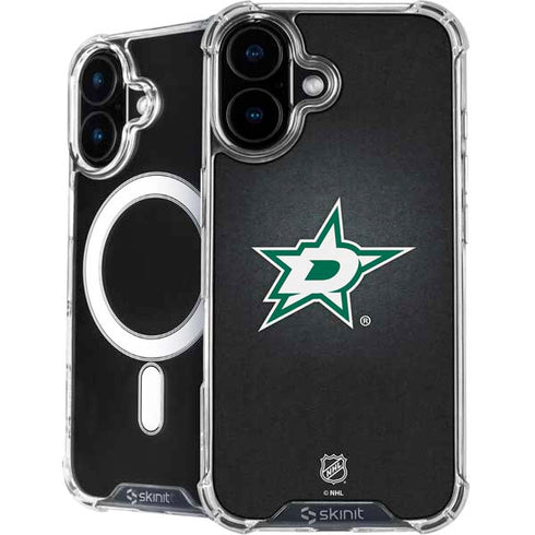 NHL Dallas Stars Black Background iPhone 16 MagSafe Case
