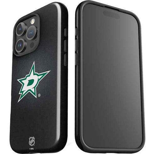 NHL Dallas Stars Black Background iPhone 16 Pro Impact Case