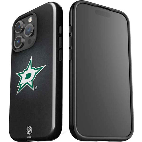 NHL Dallas Stars Black Background iPhone 16 Pro Max Impact Case