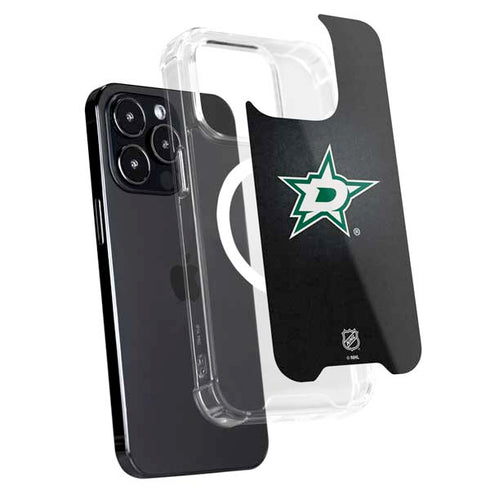 NHL Dallas Stars Black Background iPhone 16 Pro Max MagSafe Case