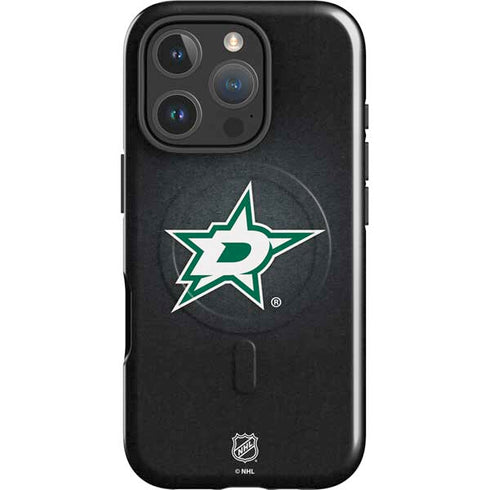 NHL Dallas Stars Black Background iPhone 16 Pro Max Magsafe Impact Case