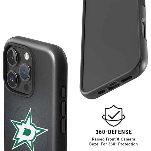 NHL Dallas Stars Black Background iPhone 16 Pro Max Magsafe Impact Case