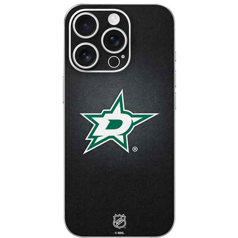 NHL Dallas Stars Black Background iPhone 16 Pro Skin