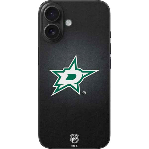 NHL Dallas Stars Black Background iPhone 16 Skin