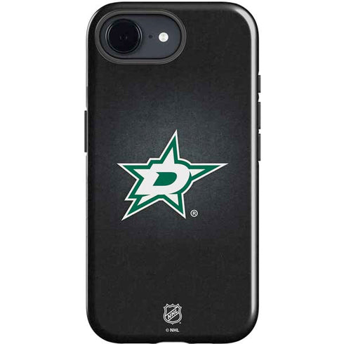 NHL Dallas Stars Black Background iPhone 16e Impact Case