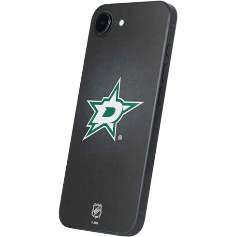 NHL Dallas Stars Black Background iPhone 16e Skin