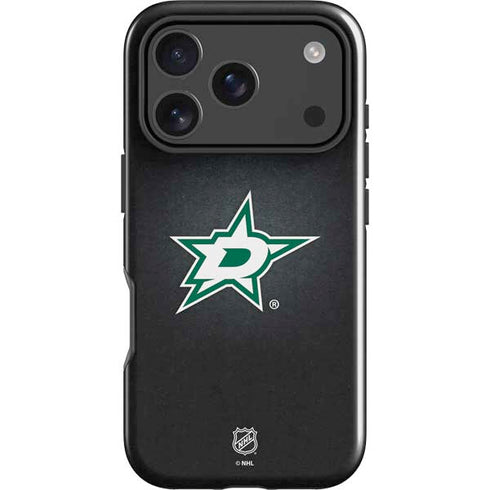 NHL Dallas Stars Black Background iPhone 18 Pro Max Impact Case