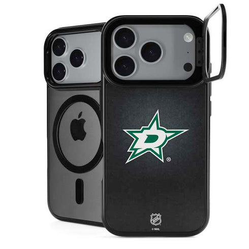 NHL Dallas Stars Black Background iPhone 18 Pro Max Kickstand Case
