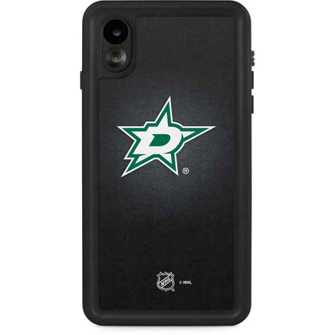 NHL Dallas Stars Black Background iPhone Cases