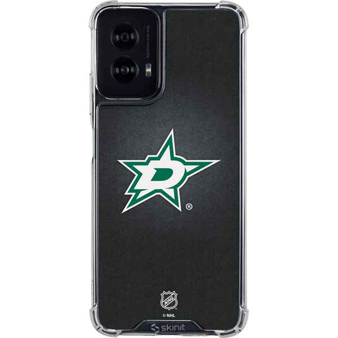 NHL Dallas Stars Black Background Moto G Power 5G (2024) Clear Case