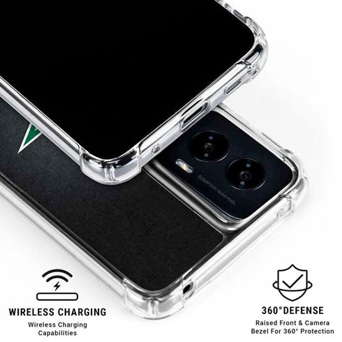 NHL Dallas Stars Black Background Moto G Power 5G (2024) Clear Case