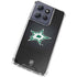 NHL Dallas Stars Black Background Moto G Stylus 5G (2025) Clear Case