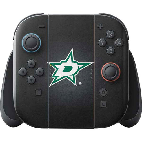 NHL Dallas Stars Black Background Nintendo Switch 2 (2025) with Joy-Con Skin