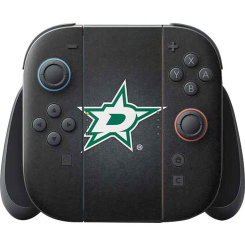 NHL Dallas Stars Black Background Nintendo Switch 2 (2025) Joy-Con Controller Skin