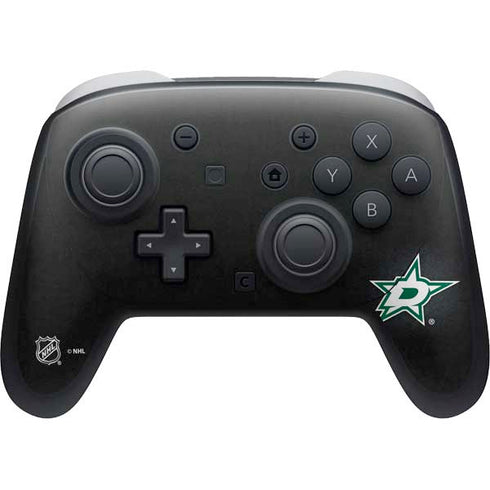 NHL Dallas Stars Black Background Nintendo Skins