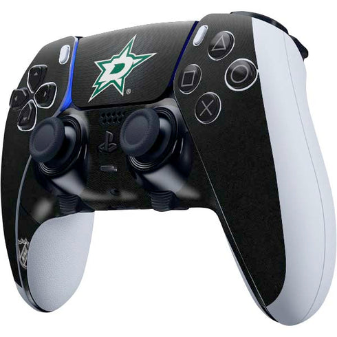 NHL Dallas Stars Black Background PS5 DualSense Edge Pro Controller Skin