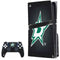 NHL Dallas Stars Black Background PS5 Pro Disk Bundle Skin